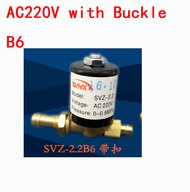 เครื่องแผงเชื่อมอาร์กอนอาร์คเครื่องเชื่อมไฟฟ้า AC220V แบบ B6 SVZ-2.2เครื่องเชื่อมสองทางแบบเครื่องทำสายไฟสองตำแหน่งวาล์วน้ำอุปกรณ์เสริมสำหรับงานเชื่อมไฟฟ้า