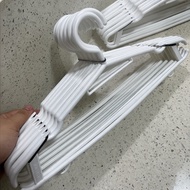 [24pcs] Plastic Jumbo 15"/38cm hanger GOOD QUALITY HANGER PLASTIC CLOTHES HANGER