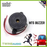 MTS Car Alarm System Tone Buzzer Alarm - Continuous Sound 12V Alarm Buzzer