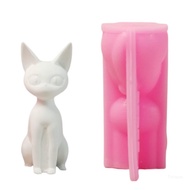 Top Big Ear Cats Animal Silicone  Molds for Making  Soap Chocolate Candy
