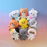 LINE FRIENDS ZERONI Plush Cushion Doll Character Soft Toy Rinini Yunini