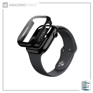 AMAZINGTHING Radix FullGuard Glass with Case for Apple Watch Series 10 42mm/46mm - Transparent/ Blac