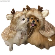 HSV Pet Costume Furry Reindeer Cloak Party Cosplay Dress Cosplay Accessories