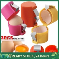 Kitchen Gadget 3PC Egg Shell Opener Portable Handheld Egg Shell Crusher Household Egg Shell Separato