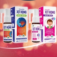 Nhat Nhat Throat Spray (20ml Bottle): helps reduce cough, itchy throat, sore throat, hoarseness