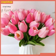 XPS 10Pcs/Set Artificial Tulip Flowers Home Wedding Party Decor Gift Photograph Prop