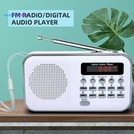 [MAN]L-938 Digital Radio Mini High-fidelity 1.5 Inch Portable 3W Stereo Speaker FM Radio for the Age