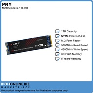PNY XLR8 CS3040 1TB M.2 2280 NVMe PCIe Gen4 X4 SSD | Ipohonline