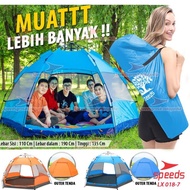 TENDA Camping Tent SPEEDS Tent 3-5 People Folding PORTABLE CAMPING Tent TYPE 007.