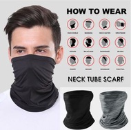 日本暢銷 - 灰色 冰絲防曬脖套 防曬頭套頭罩 自行車抗uv運動頭巾 騎行頭巾 安全帽套 釣魚圍脖 防曬騎行面罩 運動頭巾 圍脖 涼感面罩