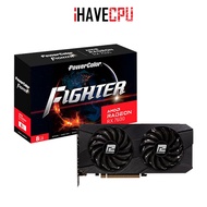 iHAVECPU VGA(การ์ดจอ) POWERCOLOR RADEON RX 7600 FIGHTER 8G V2 - 8GB GDDR6 (RX 7600 8G-F/V2)