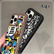 SOFTCASE SILICON CASING DELUXE MATTE AAPE FOR OPPO A1K A3S A5S A7 A12 A11K F9 A15 A15S A16 A16E A16K