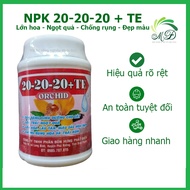 [100g bottle] NPK 20-20-20+TE fertilizer to grow fruit, sweet fruit, prevent flower and young fruit 