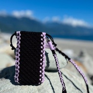 編織手機包/手工編織/編織包/手機包/手機袋/小廢包