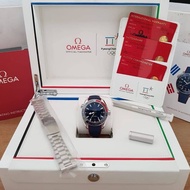 Omega seamaster planet ocean olympic pyeong chang cal8900 jam pria