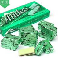 American Imported Snacks andes andes Mint Sandwich Chocolate andes 28 Pieces Boxed Cocoa Butter 6-18