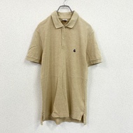 Brooks Brothers 短袖 polo 衫，米色，M 碼，古著。