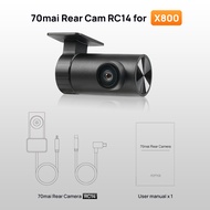 70mai Rear Cam RC14 for 70mai Dash Cam 4K Omni X800 Car DVR Rearview Cam Support Parking Recording