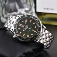 Jam Tangan Lelaki Ori Sea master series Swiss watch brand new design Fabric tape, adhesive tape, ste