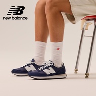 [New Balance] NB Retro Shoes _ Unisex _ Blue White _ MS237HN-D Last 237