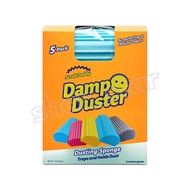 Scrub Daddy Damp Duster 5-Pack | Dust Absorbing Sponge Scratch-Free Reusable Cleaner