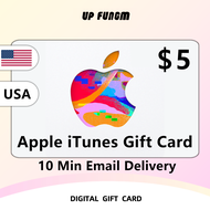 Apple 5 USD iTunes Gift Card US⚡USA iOS iTunes App Store Card Recharge⚡ Recharge Apple Card United S