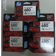 Hp680 colour 100% ori ink cartridge