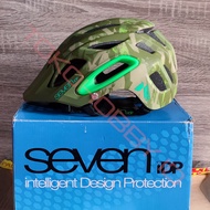 Mtb Enduro Trail Bike Helmet SEVEN IDP 7IDP M2 Matt Green Camo Flo Lime Army Loreng Size XL XXL