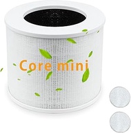 BBT BAMBOOST Core Mini Replacement Filter Compatible with LEVOIT Core Mini Air Purifier, 3-IN-1 True HEPA and High-Efficiency Activated Carbon Filter, Core Mini-RF Filter(1 Filter+ 2 Fragrance Sponge)