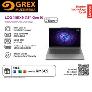 Lenovo LOQ 15IRX9 83DV01BTMJ GAMING LAPTOP (i5-13450HX, 16GB, 512GB, 15.6" FHD, RTX 4050 6GB, OFFICE