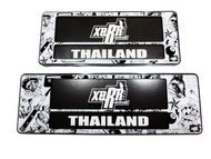 XERR กรอบป้ายทะเบียนอะคริลิค กันน้ำ ลาย Sin City สีขาว