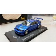 IXO 1/43 BMW M3 GTR E46 Blue Hekorsa Limited