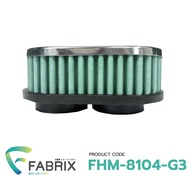 กรองอากาศรถจักรยานยนต์ Fabrix (KAWASAKI Ninja 250 Ninja 300 Z250 Z300) FHM-8104-G3