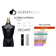 💯 Original JPG Le Male Parfum - 3ml / 5ml Decant / Travel Spray Perfume / Elixir / Paradise Garden /