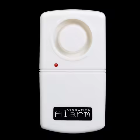 Vibration Alarm 120db Anti-Theft Alarm Loud Door Window Alarm Wireless Sensor Waring Siren