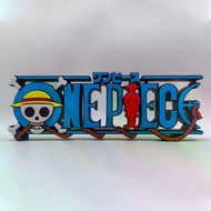 OnePiece OnePiece OnePiece Stand Signboard Hand-Made Three-Dimensional Font Logo Trendy Play Decorat