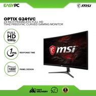 EasyPC | MSI OPTIX G241VC/G242C 24 inch curved gaming monitor| 75Hz and 170Hz