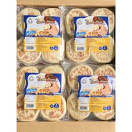 AUNTIE NAAN ROTI BREAD FRESH 8PCS CHEESE/PLAIN FREE SMALL GARLIC SPREAD