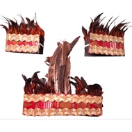 shop : IGOROT Native Hat Headband Arm Band Headdress Costume Kids adult