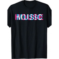 House Music Glitch Optical Illusion - EDM Rave DJ T-Shirt