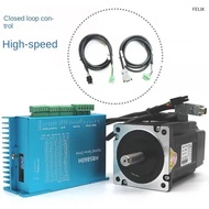 High Precision Servo Motor Kit with Encoder, Closed Loop Stepper Motor, 8.5N.m, High Speed and Const