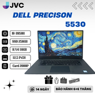 Dell Precison 5530 Core i9 8950H ram 16gb ssd NVME 256gb Card p2000 Pin>4h liên tục