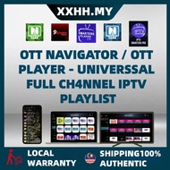 High-quality IPTV/OTT services, featuring a vast array of live TV channels and movies