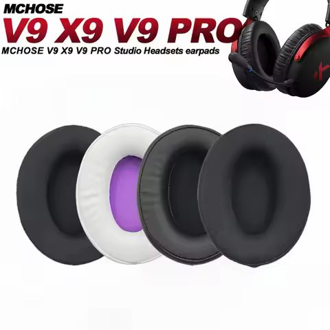 Replacement Foam Headphones Memory Foam Earpads Protein Ear Pads For MCHOSE V9 PRO Mchose X9 Headpho