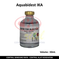 IKA Aquabides / Aquabidest - Larutan Murni 50mL