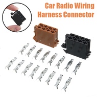 8 Pin Male ISO Car Stereo Radio Wiring Harness Connector Adaptor Block Loom ☆gogohomemall