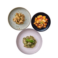 【野人舒食】舒肥杏鮑菇6包組(180g/包)(蒜脆/塔香/麻辣)