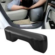 Bantal Tiup Belakang Mobil Universal Sandaran Kaki Inflatable Footrest Pillow Hitam Anti Air