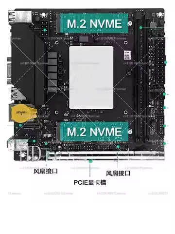 i9 13900 Desktop ITX Motherboard CPU Combo DDR4 for DIY Gaming Office Computer