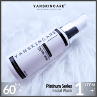 FACIAL WASH 60 ML SABUN WAJAH SKINCARE PLATINUM SERIES YANSKINCARE